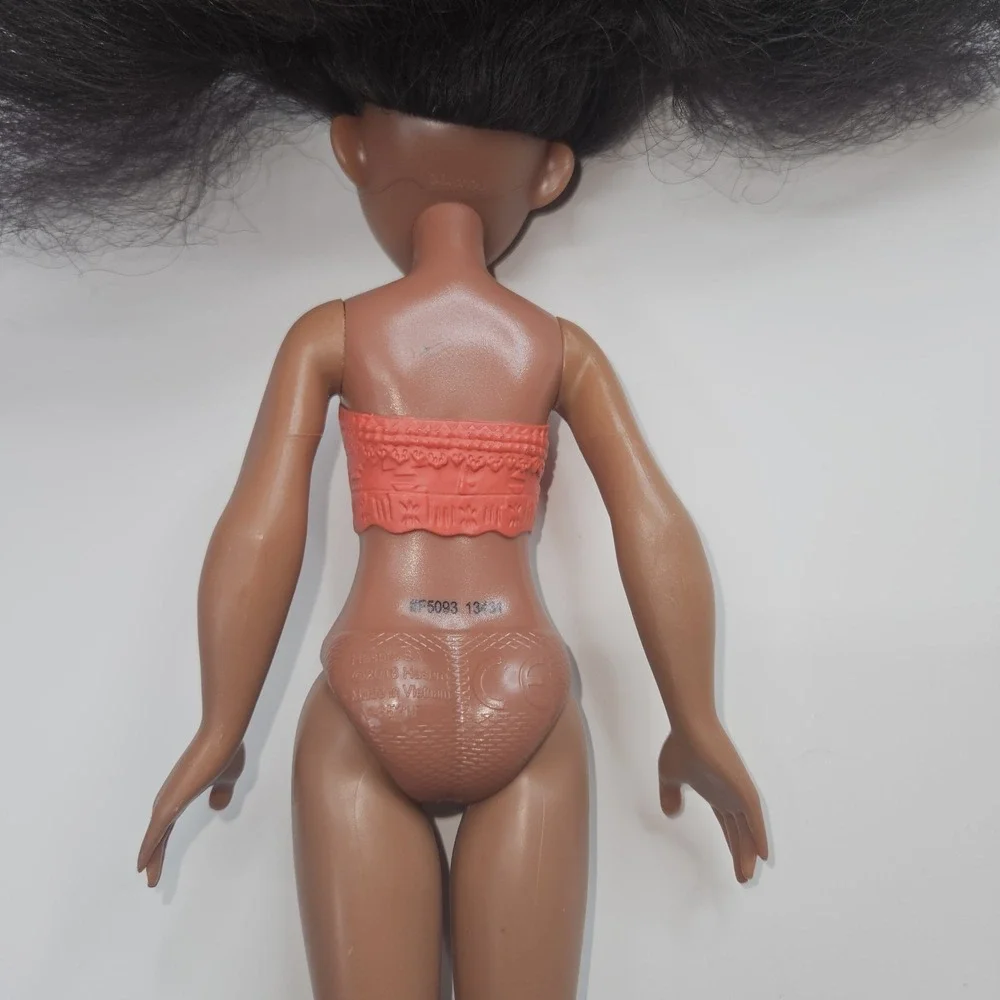 Disney Moana Princess Doll Hasbro F5093 Molded Orange Top Curly Hair 10